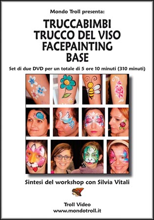 Truccabimbi Trucco del Viso Facepainting BASE con Silvia Vitali - Set 2 Dvd