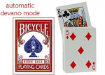 Bicycle ROSSO Devano Rising Card - Carta Che Si Solleva