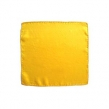 Giallo Tuorlo 15x15cm (Circa) Fazzoletto Seta