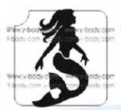 Sirena - Pacchetto Stencil 5 pz - 6x9 cm