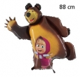 Masha e Orso Supershape 88cm 35in - al pezzo