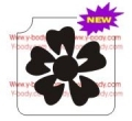 Fiore Primaverile - Pacchetto Stencil 5 pz - 4,5x4,5 cm