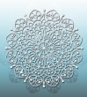 BAD 6087 Filigree Stencil Full Size