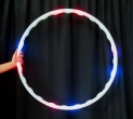 Flashing Hula Hoop Smontabile Lampeggiante