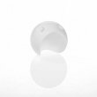 BIANCO Naso Clown Silicone - taglia M