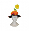 Cappello Clown con Fiore