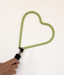 Cuore VERDE 20 cm Anello Bolle - MTC