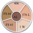 Cream Color Circle: Lovel Kryolan