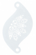 Face Paint Stencil ICE CROWN 77103