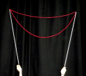 ROSSO Bacchetta 100x0,8cm Bolle Giganti Alluminio - MTC