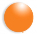 ARANCIO 90cm Pallone Rotondo Pastello - al pezzo