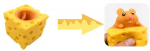 MARRONE Topino da Formaggio Squishy