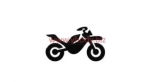 Motocicletta - Pacchetto Stencil 5 pz - 7x5 cm