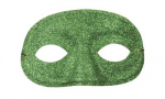 Maschera VERDE Glitter Occhi 1 pz