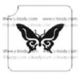 Farfalla Loop - Pacchetto Stencil 10 pz - 5x7 cm