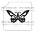 Farfalla Carina 176 - Pacchetto Stencil 10 pz - 4,5x7,5 cm