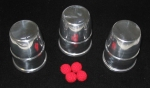 Bussolotti Alluminio Deluxe - Cups And Balls - 107 mm