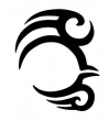 Maori - Stencil Mascherina Eye Design - al pz