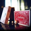 Red Cardistry Calligraphy