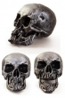 Cranio Teschio Argento 18cm - al pz