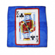 Re di Fiori - Sitta Card Silk Blu 30 x 30