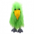 Uccello Verde con Squeaker - Pupazzo 45 cm
