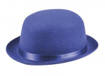 Cappello Bombetta Blu - Feltro 2mm