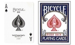 AP Dorso Blu Carte Uguali Poker Bicycle