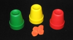 Bussolotti Colorati Plastica - 65 mm
