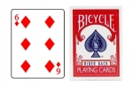 6Q Dorso Rosso Carte Uguali Poker Bicycle