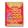 Bicycle Rosso Brainwave Poker - Mazzo Onda Cerebrale