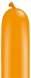 Palloncini Sculture 260 Qualatex Arancio Mandarino 100 Pz