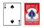 2P Dorso Rosso Carte Uguali Poker Bicycle