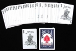 JOKER Dorso Blu Carte Uguali Poker Bicycle