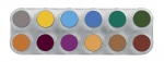 Palette 12 Colori Acqua Set B Grimas - 12 x 2,5ml (4,4 g)
