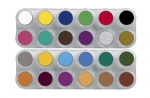 Palette 24 Colori Acqua Grimas - 24 x 2,5ml (4,4 g)