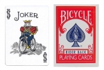 JOKER Dorso Rosso Carte Uguali Poker Bicycle