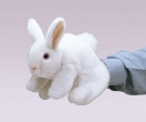 Coniglio Bianco - Pupazzo 18 cm
